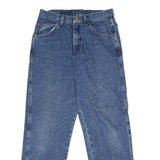 WRANGLER Mens Jeans Blue Regular Skinny Stone Wash W30 L31