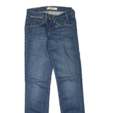 LEVI'S 519 Jeans Mens Blue Slim Skinny Stone Wash W28 L32