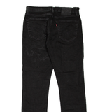 LEVI'S 511 BIG E Jeans Mens Black Slim Straight W32 L32