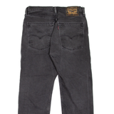 LEVI'S 501 Jeans Mens Grey Regular Straight W32 L24