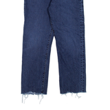 LEVI'S 501 Jeans Distressed Womens Blue Regular Straight W27 L23