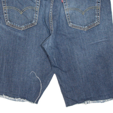 LEVI'S 541 Cut Off Mens Denim Shorts Blue M W34