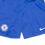 NIKE Chelsea Football Club Mens Sports Shorts Blue S W28
