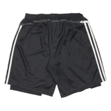 ADIDAS Mens Sports Shorts Black L W30