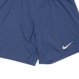 NIKE Mens Sports Shorts Blue L W30