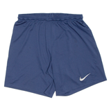 NIKE Mens Sports Shorts Blue L W30