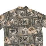 M.E SPORT Mens Shirt Black Floral XL