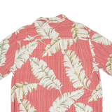 BATIK BAY Mens Hawaiian Shirt Red Floral L