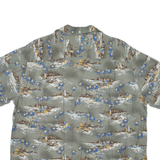 BATIK BAY Mens Hawaiian Shirt Blue Floral XL
