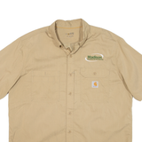 CARHARTT Relaxed Fit Mens Plain Shirt Beige XL