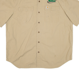 CARHARTT Relaxed Fit Mens Plain Shirt Beige XL