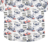 RED HEAD Cars Mens Shirt White XL