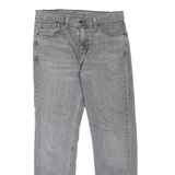 LEVI'S 511 Jeans Mens Grey Slim Straight W31 L30