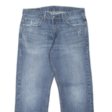 LEVI'S 514 Jeans Mens Blue Slim Straight Stone Wash W34 L30
