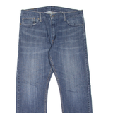 LEVI'S 514 Jeans Mens Blue Slim Straight Stone Wash W36 L30