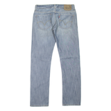 LEVI'S 511 Jeans Mens Blue Skinny Straight Stone Wash W32 L32