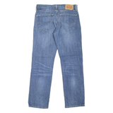 LEVI'S 514 Jeans Mens Blue Slim Straight Stone Wash W32 L30