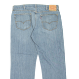 LEVI'S 559 Jeans Mens Blue Relaxed Straight Stone Wash W38 L30