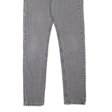 LEVI'S 512 Jeans Mens Grey Slim Tapered W30 L29