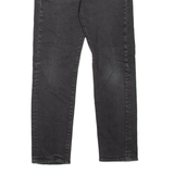 LEVI'S 502 Jeans Mens Black Regular Tapered W29 L27