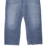 LEVI'S 505 Jeans Mens Blue Regular Straight Stone Wash W36 L25