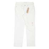 LEVI'S 414 Womens Jeans White Classic Straight W32 L32