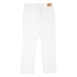 LEVI'S 414 Womens Jeans White Classic Straight W32 L32