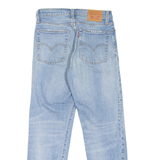LEVI'S Womens Jeans Blue Regular Tapered Stone Wash W26 L25