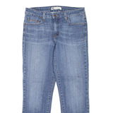 LEVI'S Mid Rise Womens Jeans Blue Slim Skinny Stone Wash W29 L26