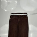 Levis Jeans - 31W 30L Brown Denim