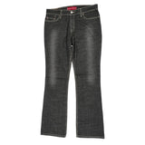 Levis 518 Boot Cut Jeans - 32W UK 10 Grey Cotton