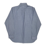Ralph Lauren Striped Shirt - Large Blue Cotton