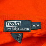 Polo By Ralph Lauren Polo Shirt - Medium Orange Cotton