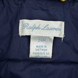 Age 24 Months Ralph Lauren Graphic Puffer - 2XS Blue Polyester