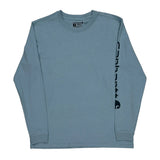 Carhartt Long Sleeve T-Shirt - Medium Blue Cotton