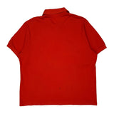 Lacoste Polo Shirt - 2XL Red Cotton