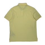 Tommy Hilfiger Polo Shirt - Large Yellow Cotton