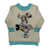 Age 3 Disney Cartoon Long Sleeve T-Shirt - 2XS Cream Cotton