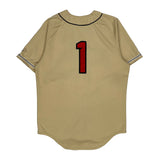 Hawks Nike Football Jersey - Large Beige Polyester