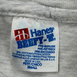 Trails End Ranch Sports And Adventure Camp Hanes Single Stitch T-Shirt - Small Gray Cotton