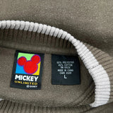 Mickey Mouse Mickey Unlimited Graphic Sweatshirt - Large Brown Polyester Blend