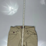 Chaps Ralph Lauren Chinos - 34W 32L Beige Cotton