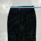 Tommy Hilfiger Cord Pants - 34″ Waist Black Corduroy