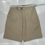 Chaps Ralph Lauren Chino Shorts - 30W 10L Beige Cotton