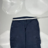 Dickies Cargo Pants - 34W 30L Blue Cotton