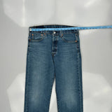 501 Levis Jeans - 30W 30L Blue Denim