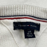 Age 6-7 Tommy Hilfiger Sweater - Small Red Cotton