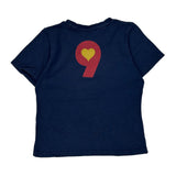 Mia Heart, Age 7-8 Nike Graphic T-Shirt - Small Blue Cotton