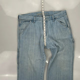 Old Navy Carpenter Jeans - 36W 30L Light Wash Cotton