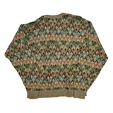 Unbranded Sweater - Large Green Wool Blend